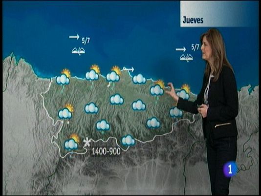 Panorama Regional - El tiempo en Asturias - 19/02/14