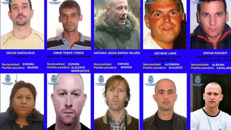 Uno de los diez fugitivos más buscados se entrega voluntariamente a la policía