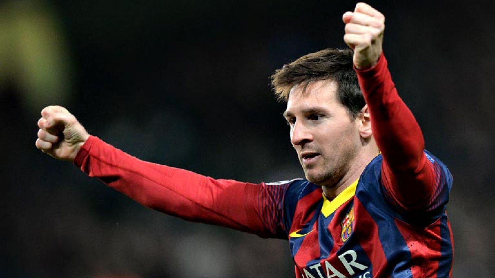 Telediario 1: Messi y Valdés, claves en la victoria del Barça en Manchester | RTVE Play