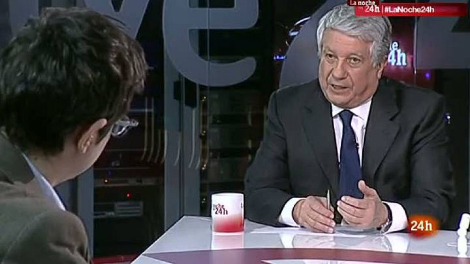 La noche en 24h: Arturo Fernández, vicepresidente de la CEOE: "Los empresarios no tenemos que meternos en política" | RTVE Play