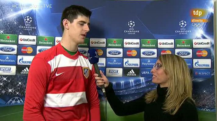Champions League - Courtois: "Hice una parada clave"