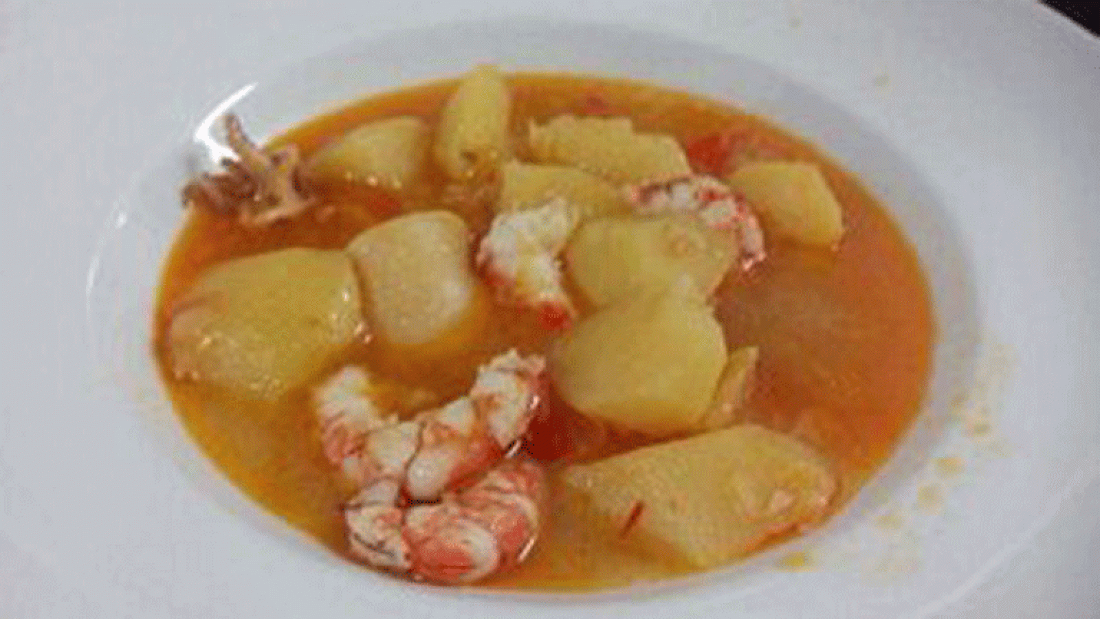 España Directo- Patatas con chipirones y gambones