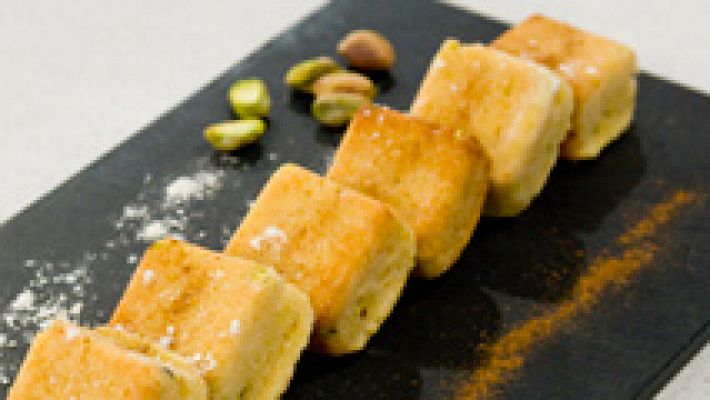 RTVE Cocina - Brownie blanco con canela