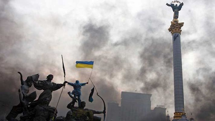 Caos y violencia en Kiev