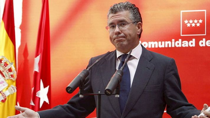 Telediario 1 - Dimisión de Francisco Granados