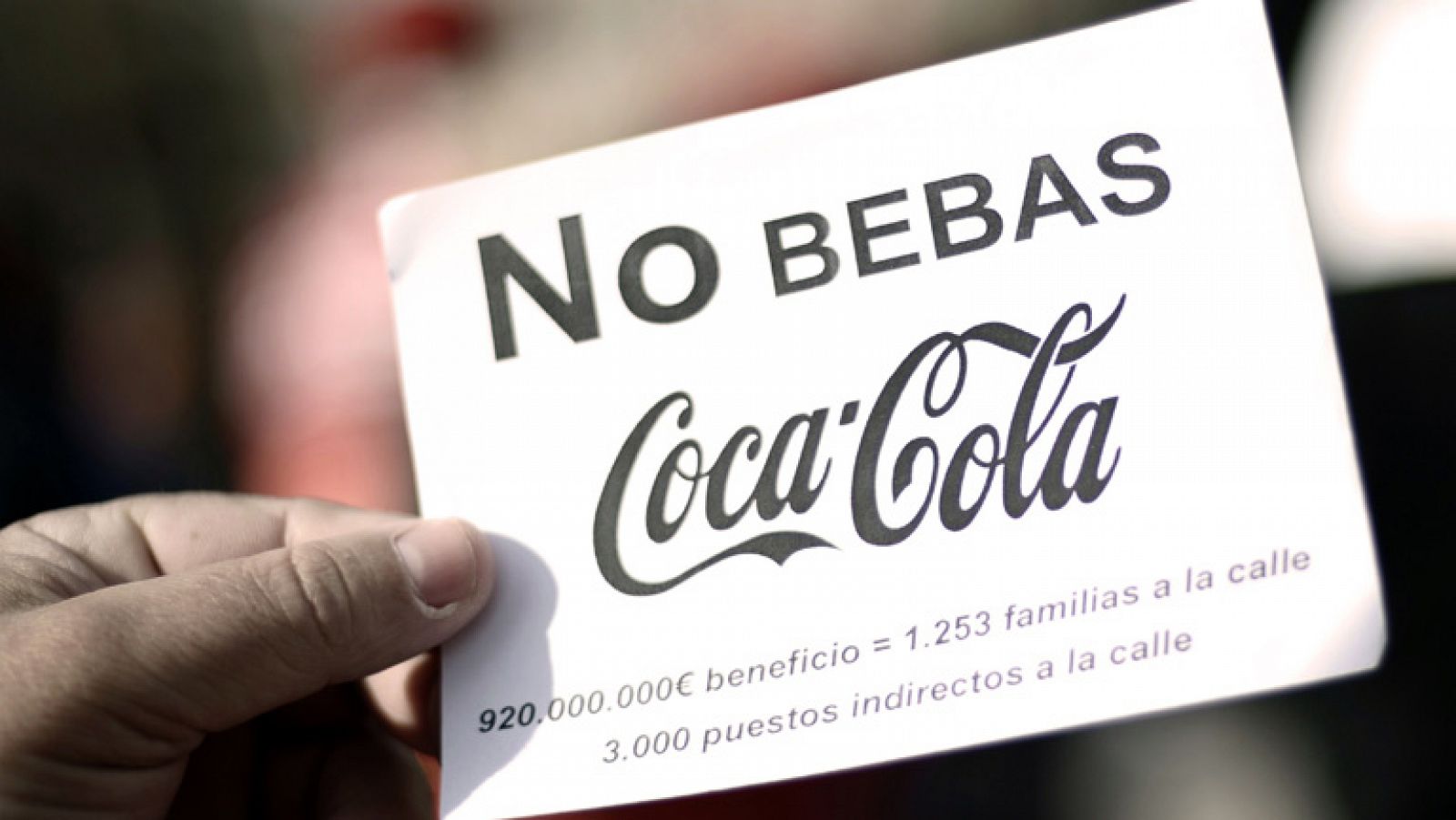 Telediario 1: Embotelladora de Coca-Cola | RTVE Play