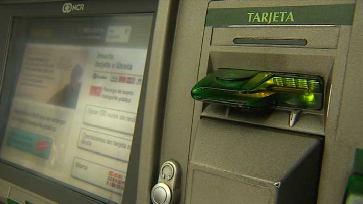 Telediario 1 - Falsificación de tarjetas bancarias