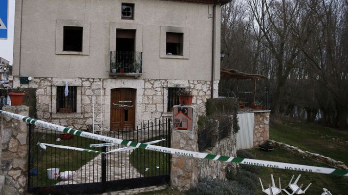 Seis muertos y cinco heridos en un incendio en una casa rural en Tordómar, Burgos