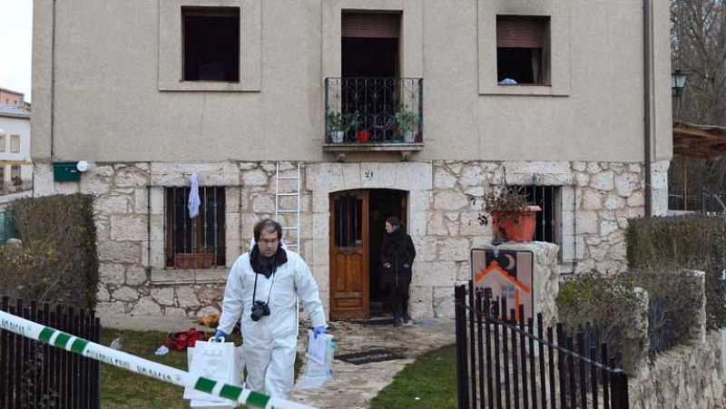 Mueren seis personas de la misma familia en una casa rural de Burgos