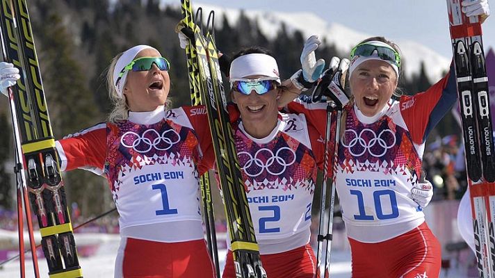 Triplete noruego en esquí de fondo con la española Orgué en décima posición