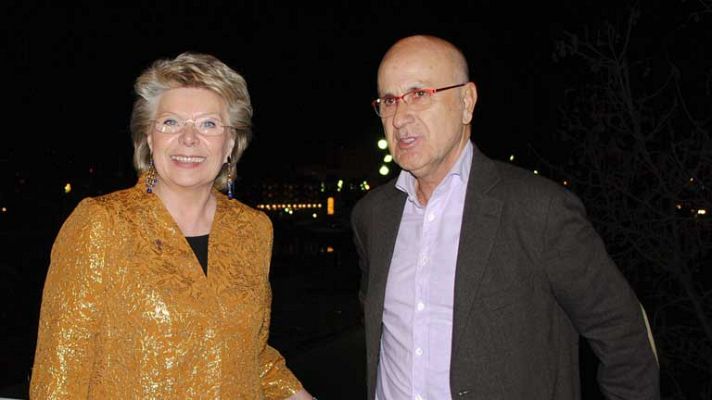 Viviane Reding en España