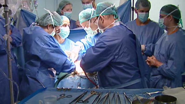 Telediario 1 - Trasplante de hígado en España