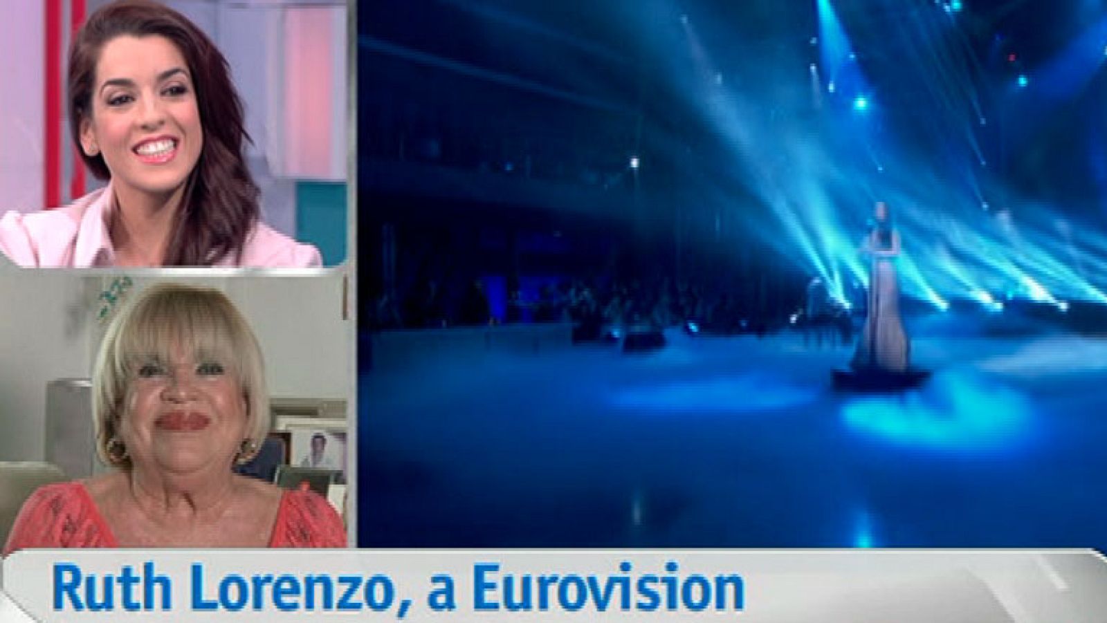 La mañana - Ruth Lorenzo: ¿Quiero rescatar la imagen de la mujer española para Eurovisión¿