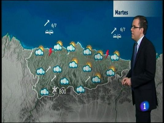 Panorama Regional - El tiempo en Asturias - 24/02/14
