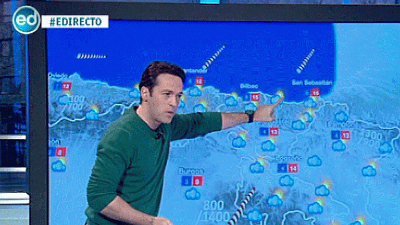 España Directo: Lluvia solo fuerte en el norte | RTVE Play