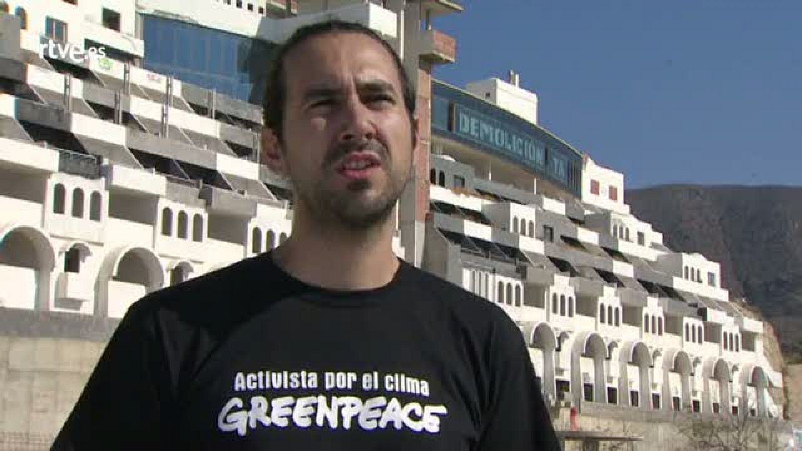 Juan de Dios Fernández, delegado de Greenpeace en Andalucía