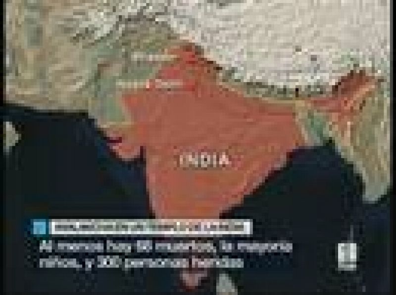  Más de 120 personas han muerto en La India en una avalancha humana en un templo