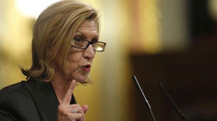 Debate sobre el Estado de la Nación - Rosa Díez califica de "palabrería y cierto engaño" el anuncio de la bajada de impuestos de Rajoy