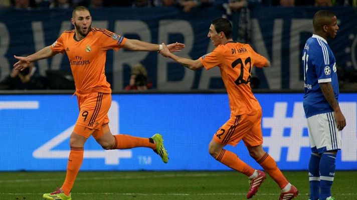 Champions League - Benzema adelanta al Real Madrid (0-1)