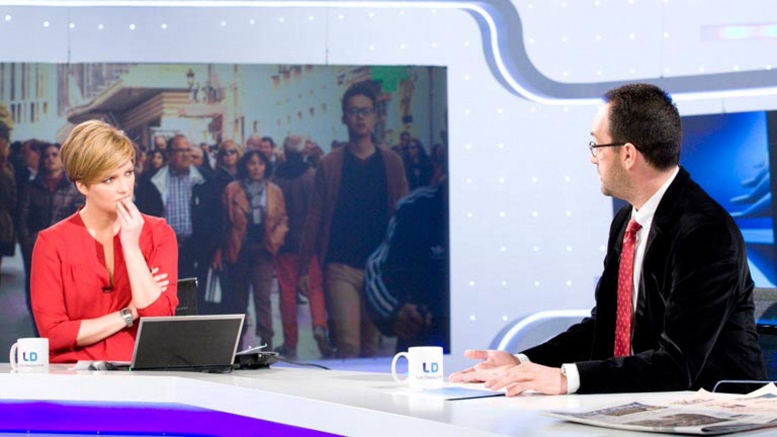 Antonio Hernando, sobre Ceuta: "Una cosa es contener las avalanchas y otra hacer el bárbaro" - Los desayunos | Ver