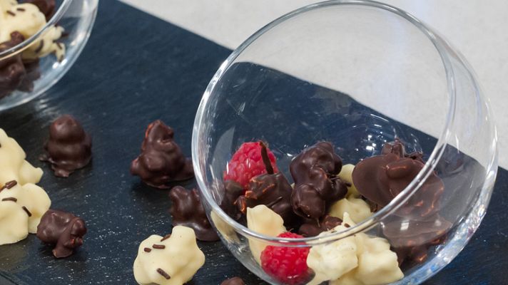 RTVE Cocina - Palomitas al chocolate