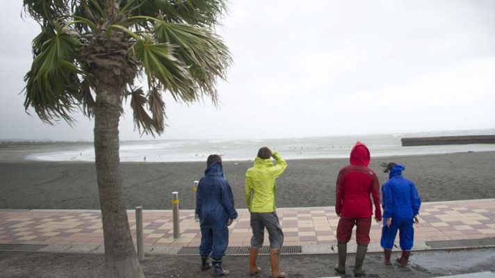 Vuelve el viento fuerte al litoral norte de la península y a Canarias