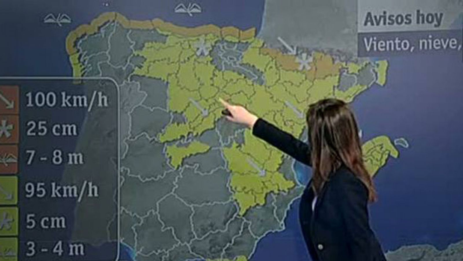 El tiempo: Un nuevo frente deja precipitaciones y fuertes vientos en el norte peninsular | RTVE Play