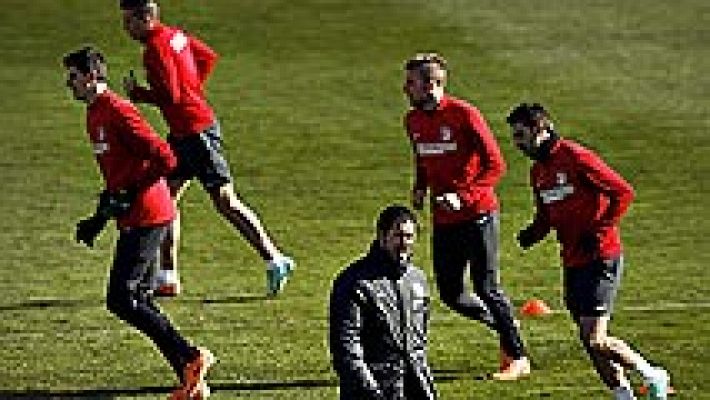 Telediario 1 - Al Atlético no le asusta el estado de forma del Real Madrid