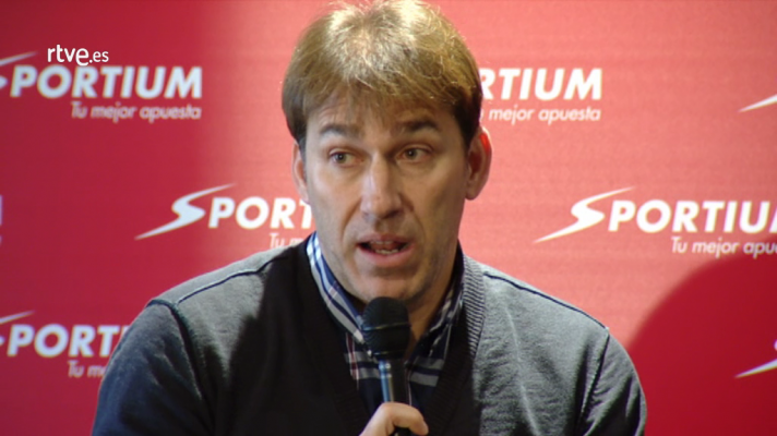 Telediario 1 - Martín Vázquez: "El favorito para el derbi es el Atlético"