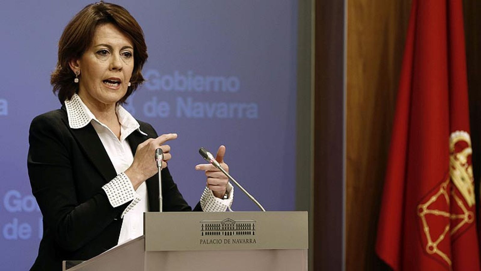 Barcina: "No voy a dimitir porque no voy a seguir la hoja de ruta de Bildu"