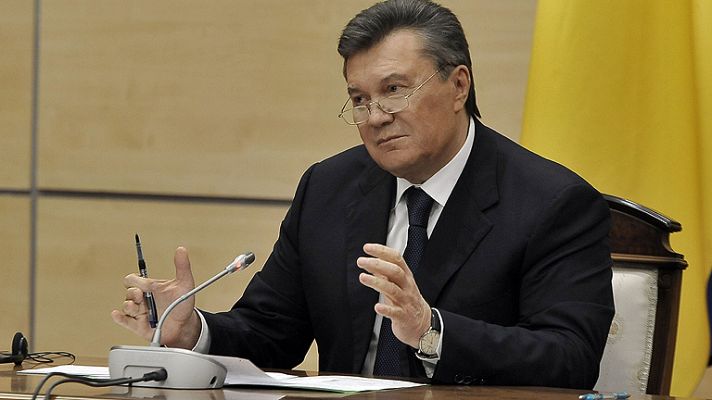 Yanukóvich asegura que la situación en Crimea es una reacción natural al "golpe" en Kiev