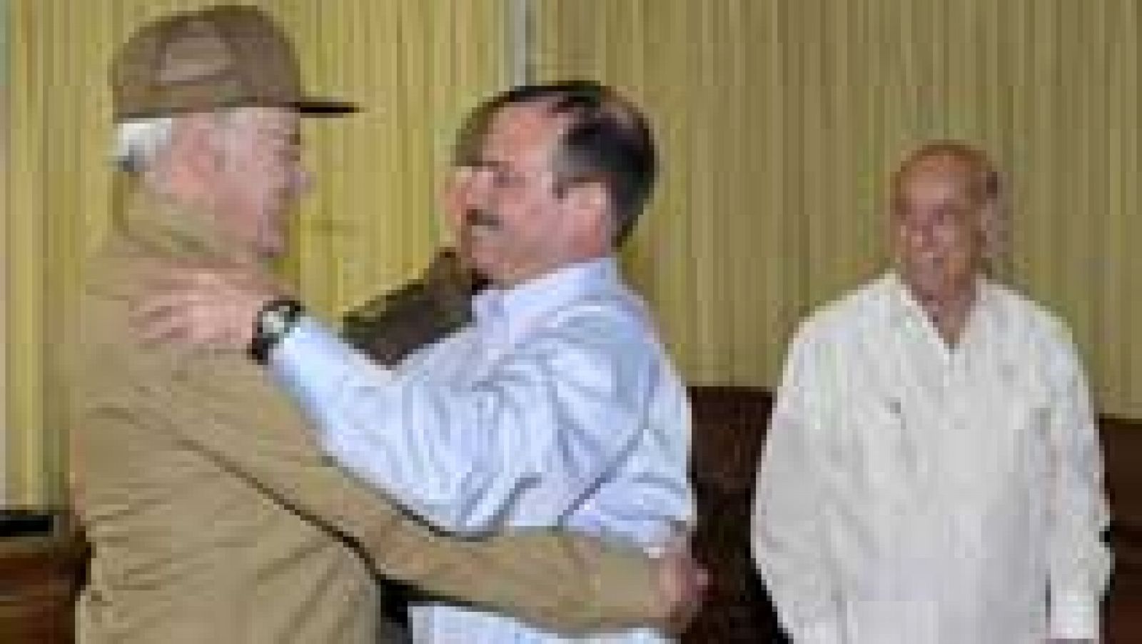 Recibimiento a lo grande en Cuba para Fernándo González