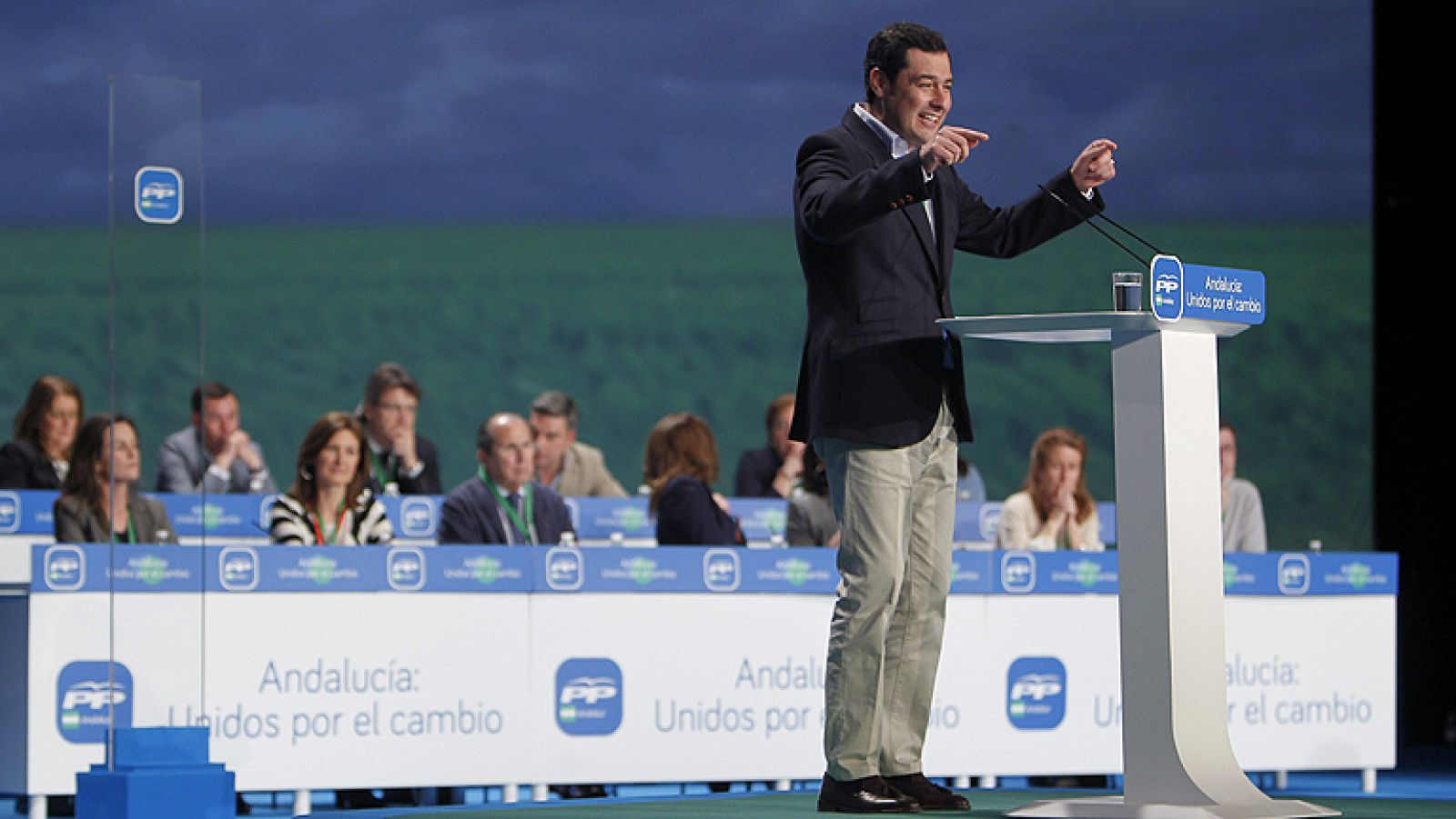 Juan Manuel Moreno, elegido al frente del PP andaluz