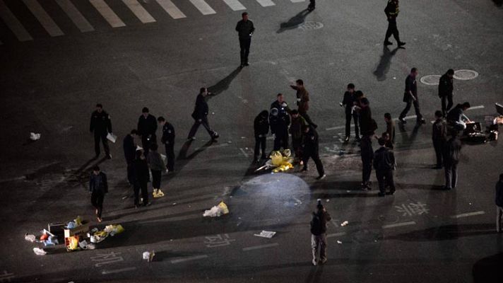 Al menos 28 muertos y más de 150 heridas en un ataque en una estación de tren en China