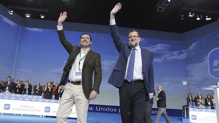 Rajoy claurura el Congreso del PP-A