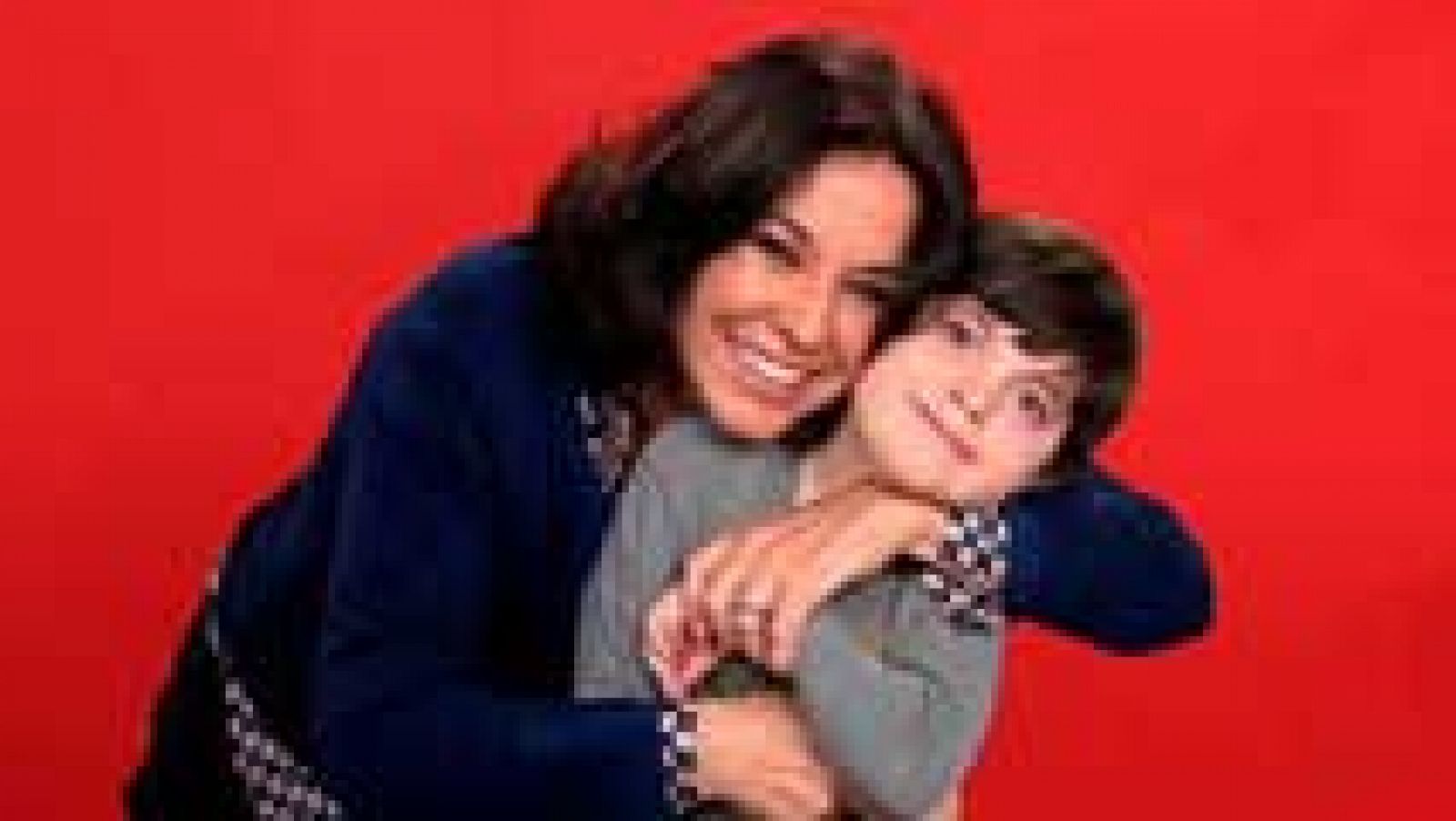 Isabel Gemio como maestra de ceremonias del Telemaratón