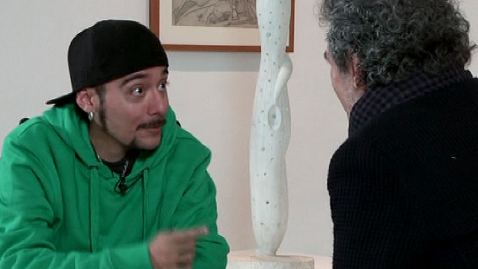 Rapero 'Jake' y Miguel Ríos