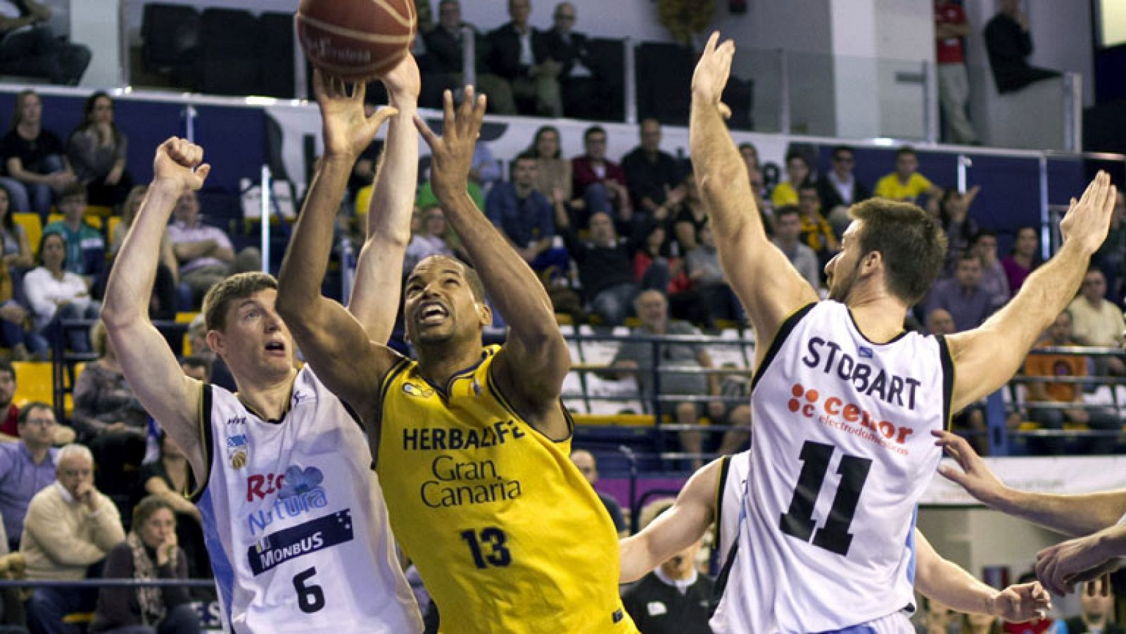 Baloncesto en RTVE: Herbalife Gran Canaria 53 - Río Natura Monbus 60 | RTVE Play