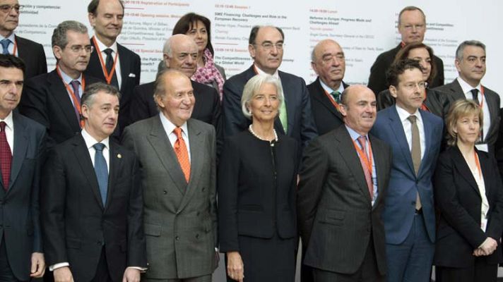 Telediario 1 - Declaraciones Cristine Lagarde