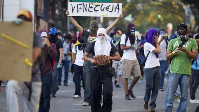 Continuan las protestas en Venezuela 