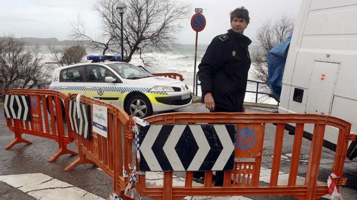 Alerta roja por nuevo temporal