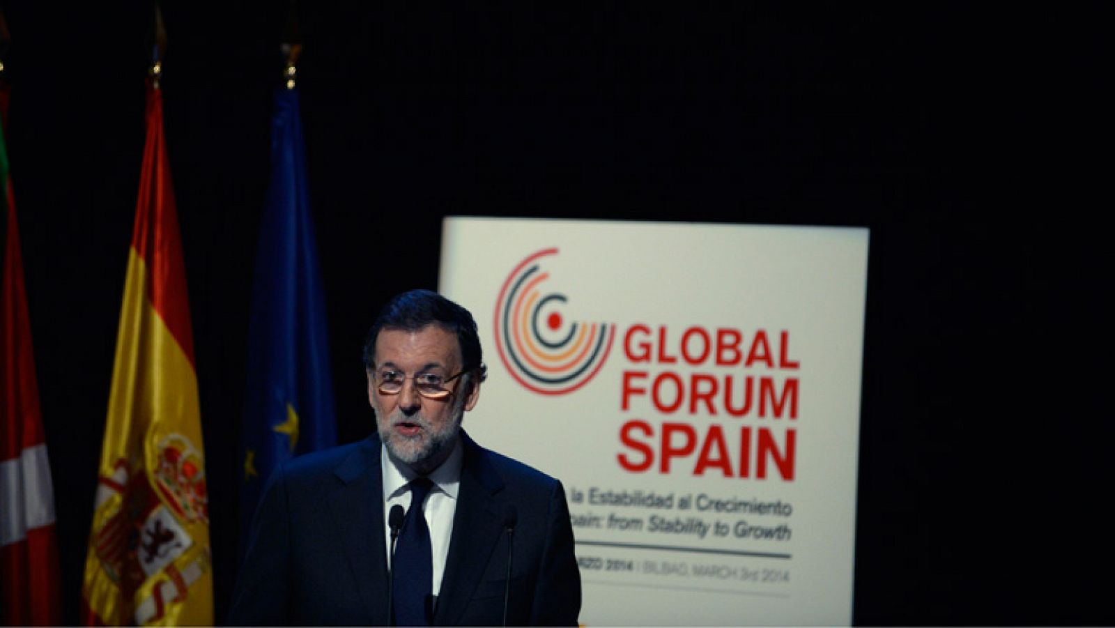 Telediario 1: Rajoy insiste en que la situación económica ha mejorado gracias a las reformas del Gobierno | RTVE Play