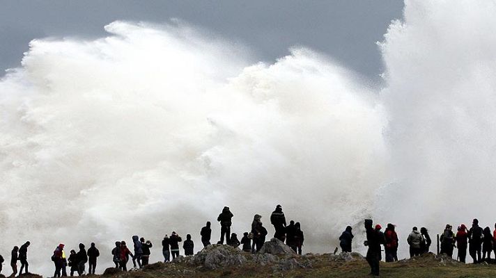 Telediario 1 - Temporal en España