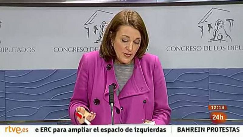 Críticas y prudencia desde la oposición ante la bajada del paro en febrero