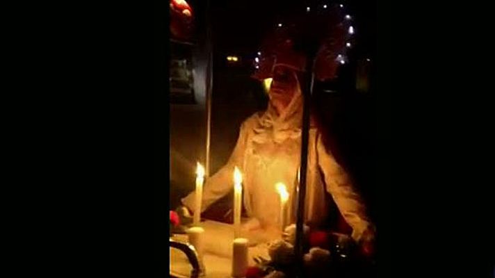 Telediario 1 - Quejas por el disfraz de virgen de un concejal en Jumilla (Murcia)