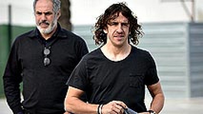 Telediario 1 - El barcelonismo se vuelca con Puyol