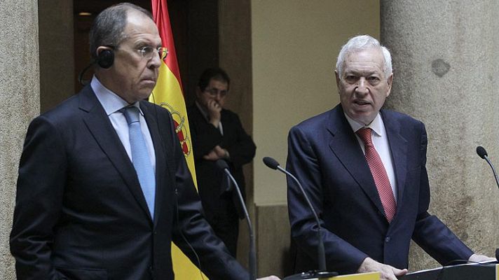 Declaraciones de Lavrov y Margallo 