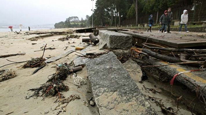 Destrozos temporal