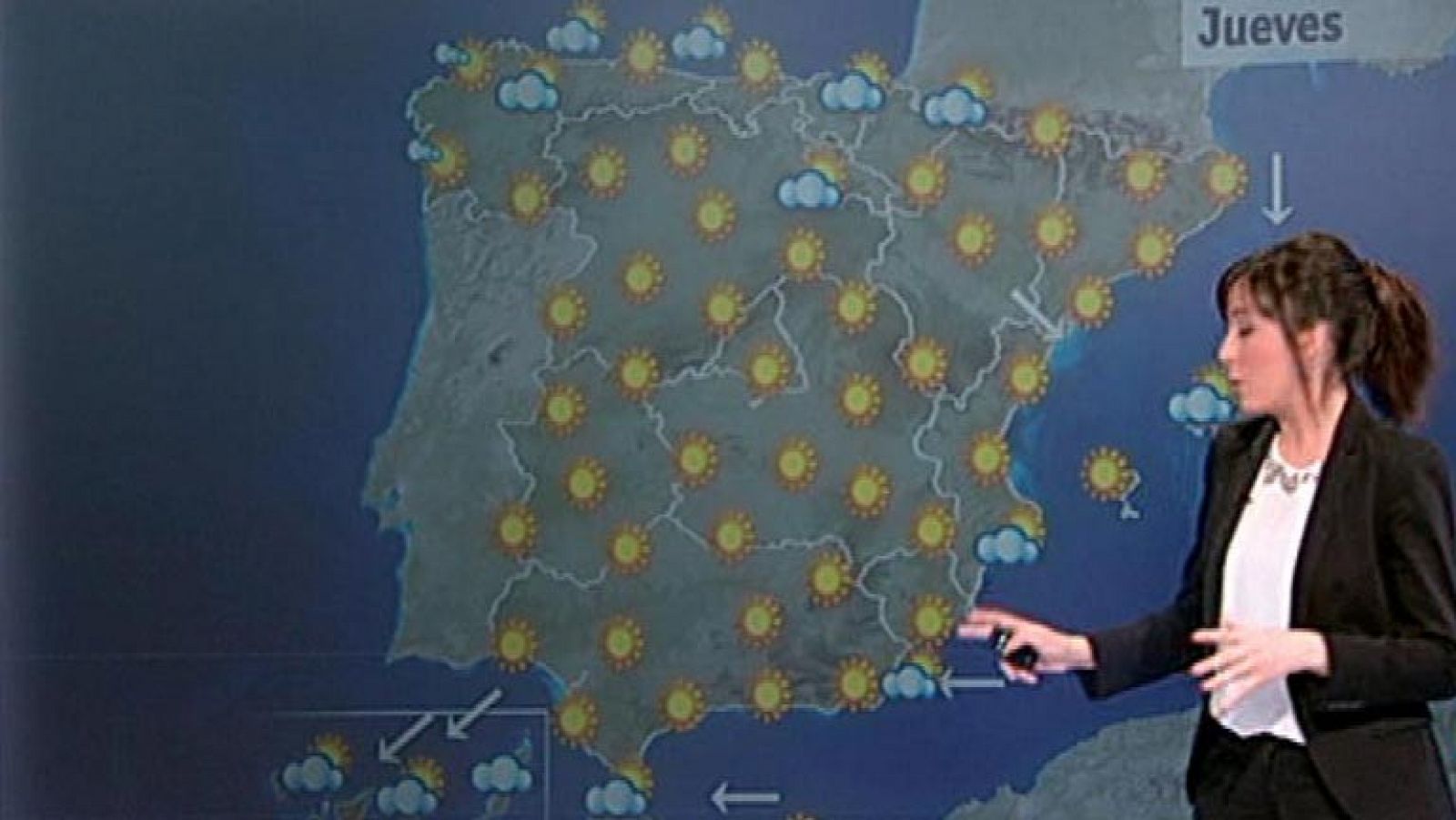 El tiempo: Sol en toda la Península y nubes en Canarias | RTVE Play