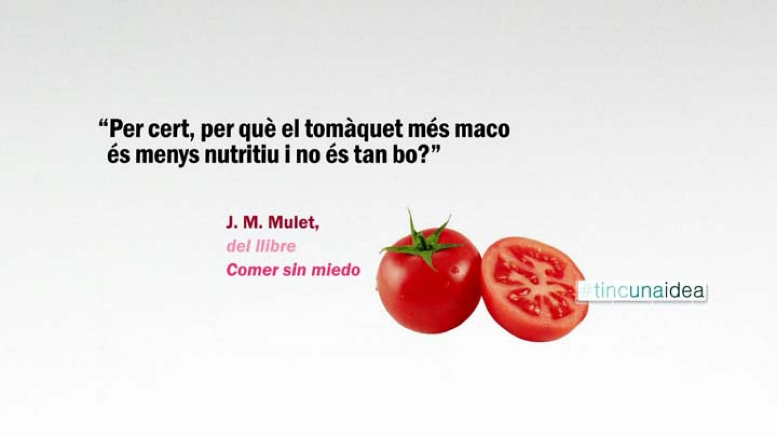 Tinc una idea - TUI - J.M. Mulet